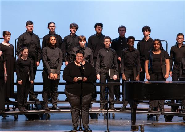 2023 All County Chorus Students Performing